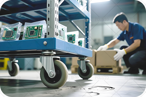 防靜電手推車,車間物流